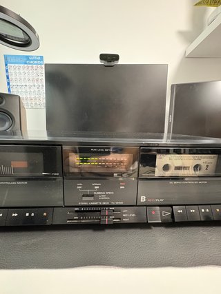 Pletina Sony TC-W200 Doble Cassette