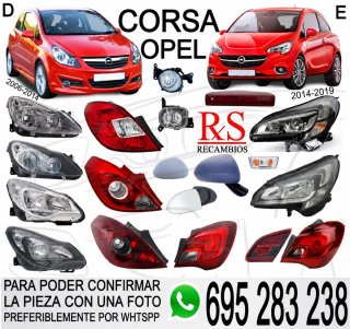 RECAMBIOS PARA OPEL CORSA E D