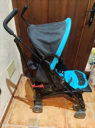 Silleta de paseo MS Urban azul.