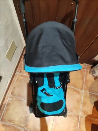 Silleta de paseo MS Urban azul.