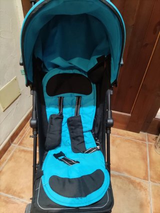 Silleta de paseo MS Urban azul.