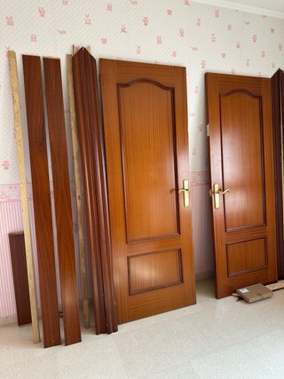 Puertas de madera de interior