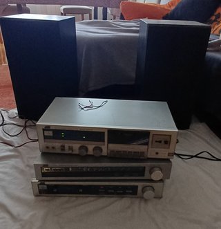 Cadena Hi-Fi JVC Años 80
