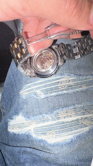 Reloj Tissot Automático Oro/Plata