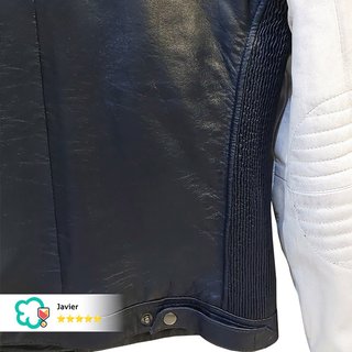Chaqueta de Cuero Tipo Aviador
