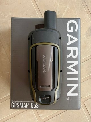 Garmin GPSMAP 65s - Nuevo - Caja y Accesorios