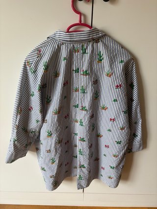 Camisa Zara rayas cactus