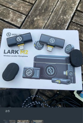 Hollyland Lark M2 Microfones
