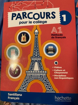 Libro frances Parcours 1 A1 ISBN 9788490496169