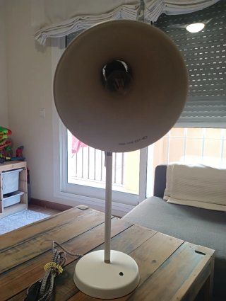 Lámpara Flexo Ikea Beige/Blanco