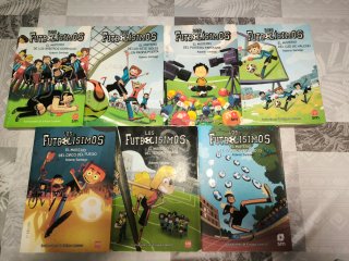 Libro Futbolisimos 1-2-3-4-8-10-13