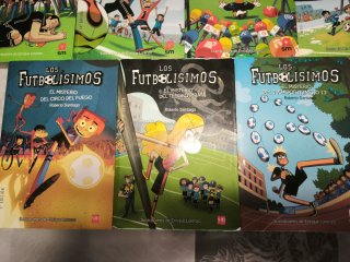 Libro Futbolisimos 1-2-3-4-8-10-13