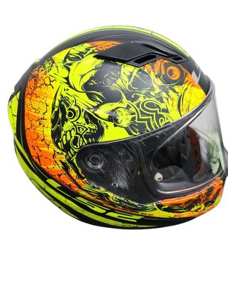 Casco LS2 STREAM EVO Negro/Amarillo