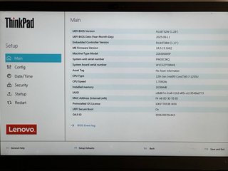 Lenovo L13 G3 i7 1255U 16GB RAM