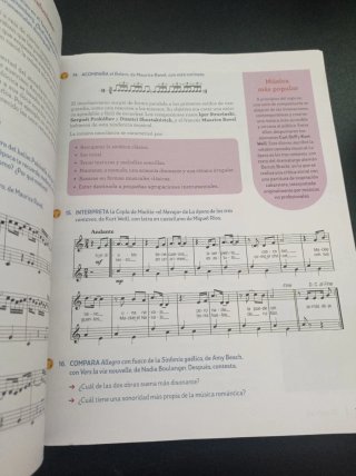 Libro Música Acordes ESO Santillana