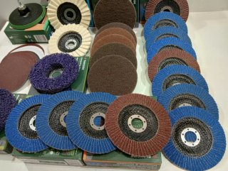 Lote Discos Lijado y Pulido Radial PARKSIDE