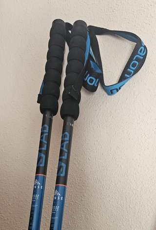 Bastones Salomon Pulsar SLAB Carbon 130cm Nuevos