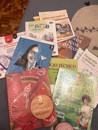 Libros de texto Jesuitinas (blanca de Castilla)
