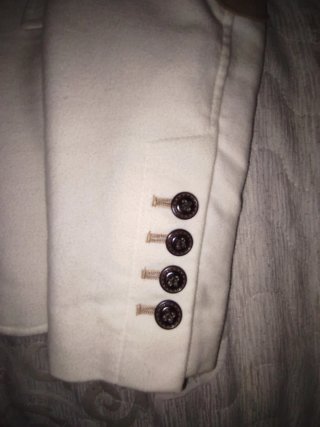 Chaqueta Spagnolo Beige/Blanca Talla 40