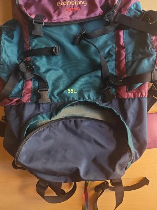 Mochila Boomerang 55L Montaña/Viaje