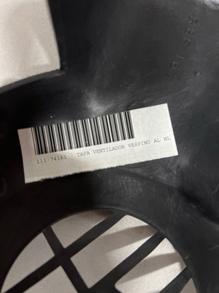 Tapa Ventilador Vespino AL NL ALX Original Nueva