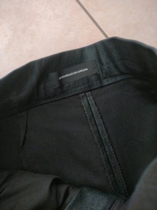 Pantaloni effetto pelle neri