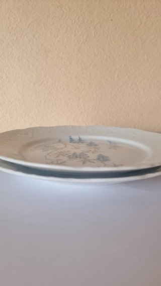 Set 2 Platos Llanos Porcelana Vista Alegre