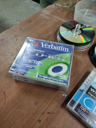 CD-RW y DVD-R Verbatim, Philips, Preco