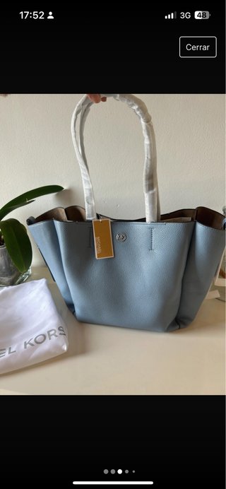 Bolso Michael Kors Azul Nuevo