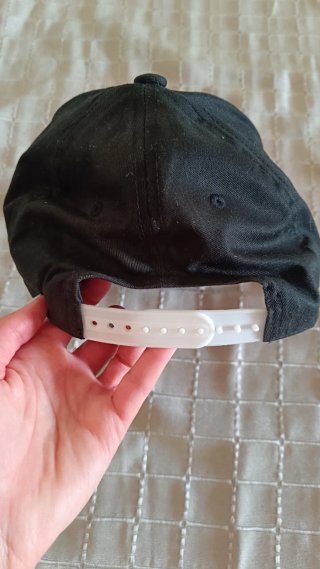 Gorra Adidas Negra Logo Blanco