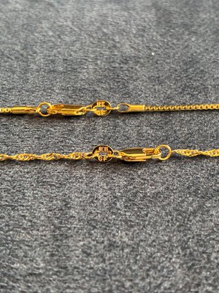 Cadena de oro 18k
