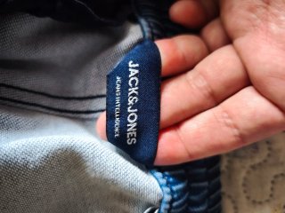 Pantalón vaquero jogger azul