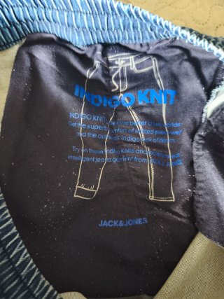 Pantalón vaquero jogger azul