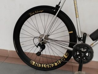 Bicicleta de carretera Razesa.