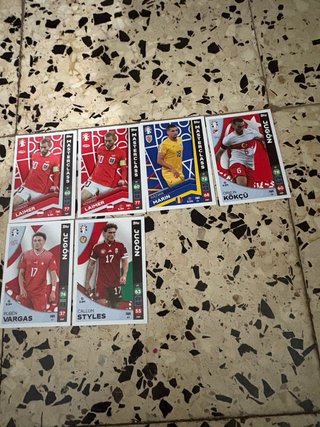Colección cromos fútbol eurocopa lidl i mundial 22