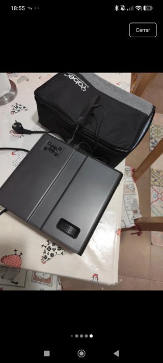 Proyector YABER + Fire TV Stick Configurado