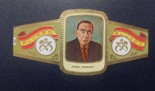 8 Vitolas, serie escultores de la marca Alvaro