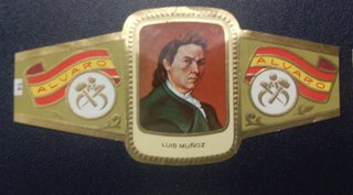 8 Vitolas, serie escultores de la marca Alvaro
