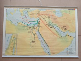 Mapa Histórico Próximo Oriente y Grecia Clásica