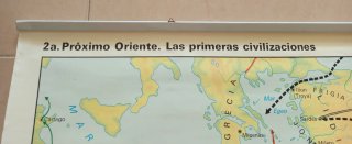 Mapa Histórico Próximo Oriente y Grecia Clásica