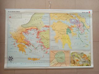 Mapa Histórico Próximo Oriente y Grecia Clásica
