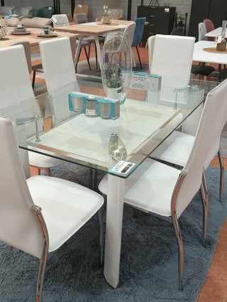 Comedor Elegante Cristal  Chollo!