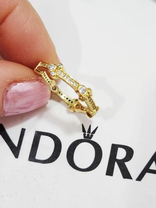 Anillo Pandora Mickey & Minnie Disney T52