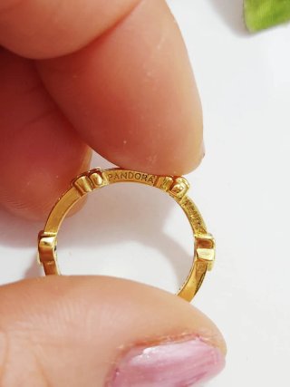 Anillo Pandora Mickey & Minnie Disney T52