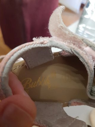 Sandalias bebé rosa