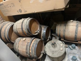 Barrica de vino o brandy