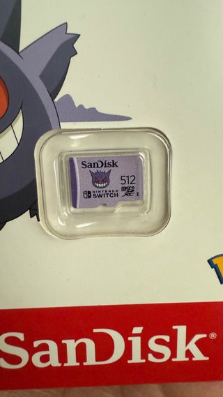 Tarjeta microSDXC SanDisk 512GB Nintendo Switch