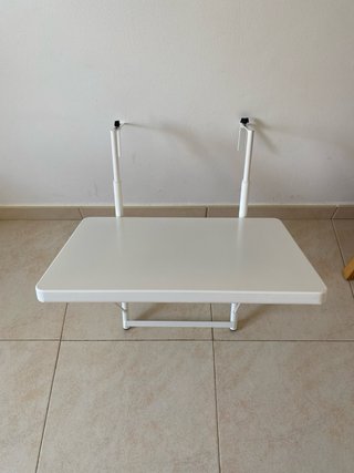Mesa balcón Colgante IKEA TORPARÖ Blanca