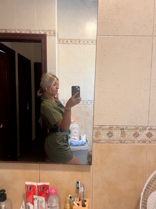 Mono corto verde militar