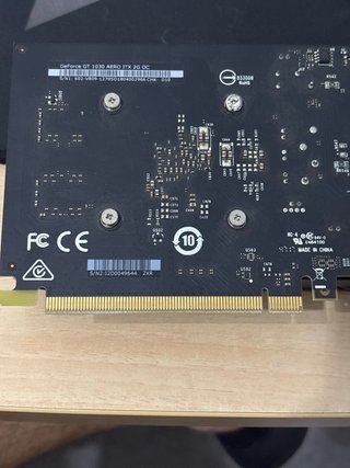 Tarjeta Gráfica MSI GeForce GT 1030 AERO OC